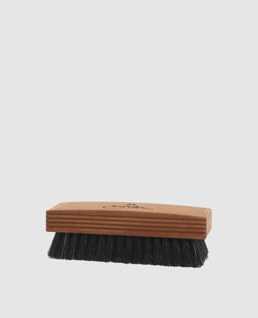 High-Quality Horsehair Polishing Brush - Black