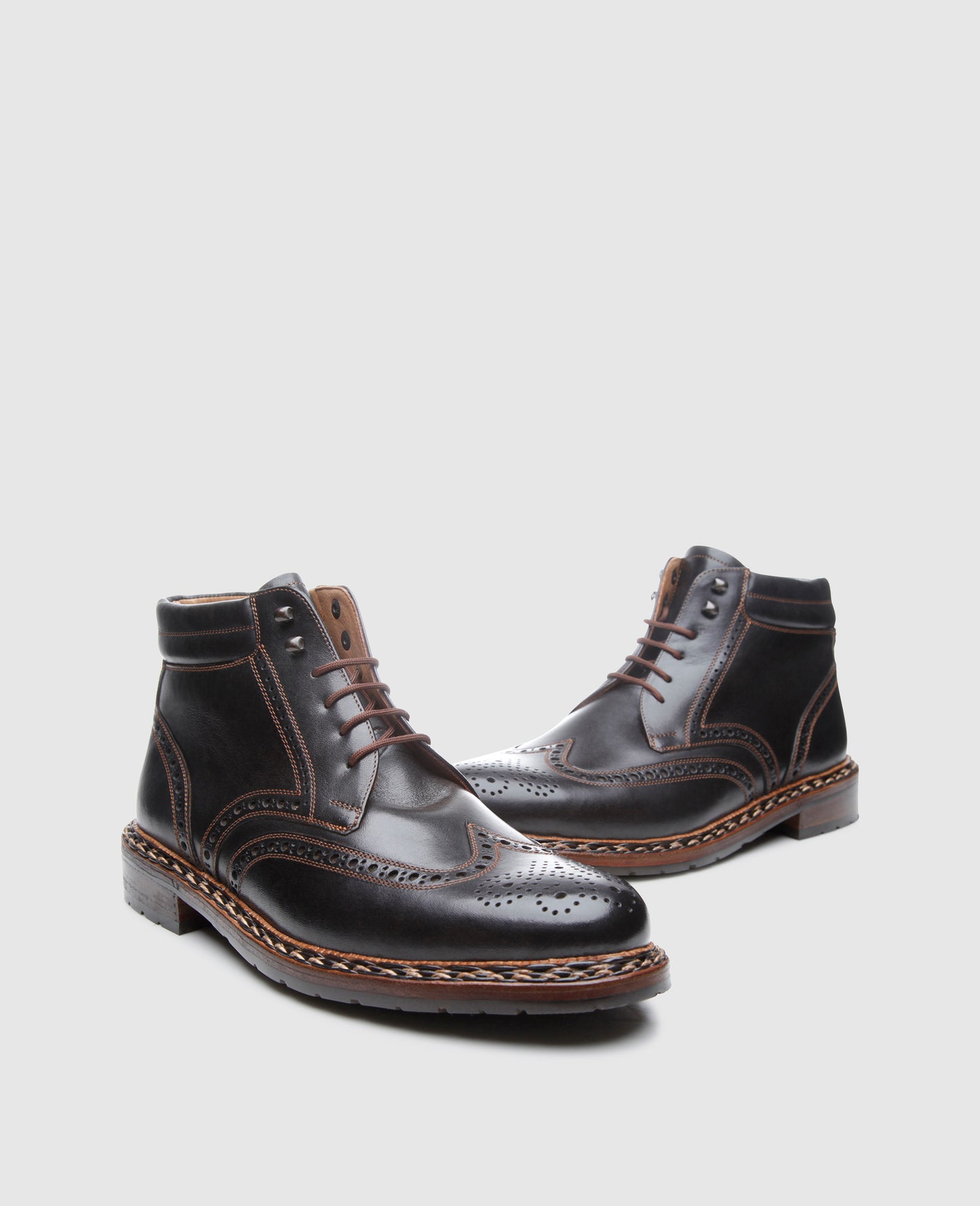 Buda Full-Brogue FC - Black