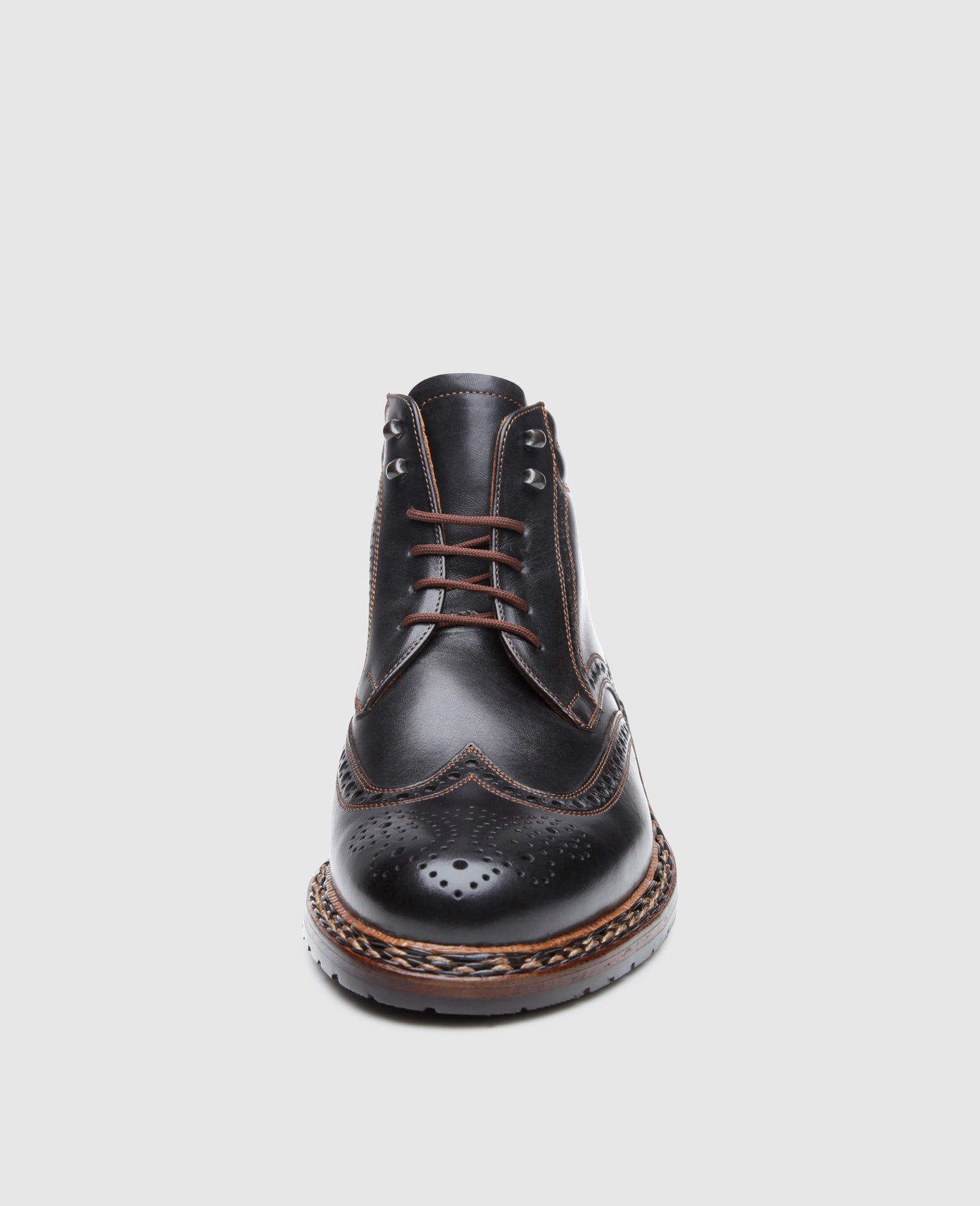 Buda Full-Brogue FC - Black