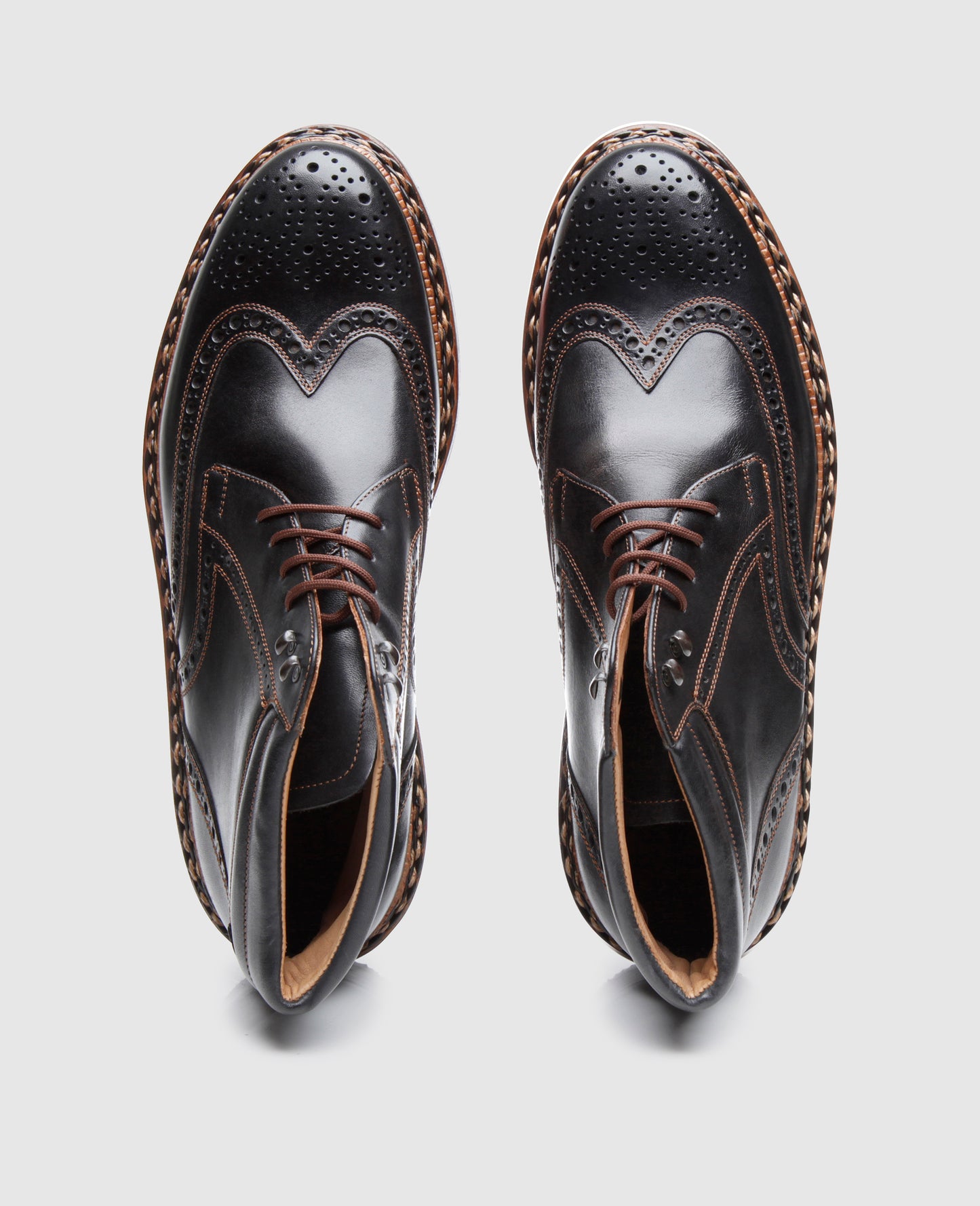 Buda Full-Brogue FC - Black