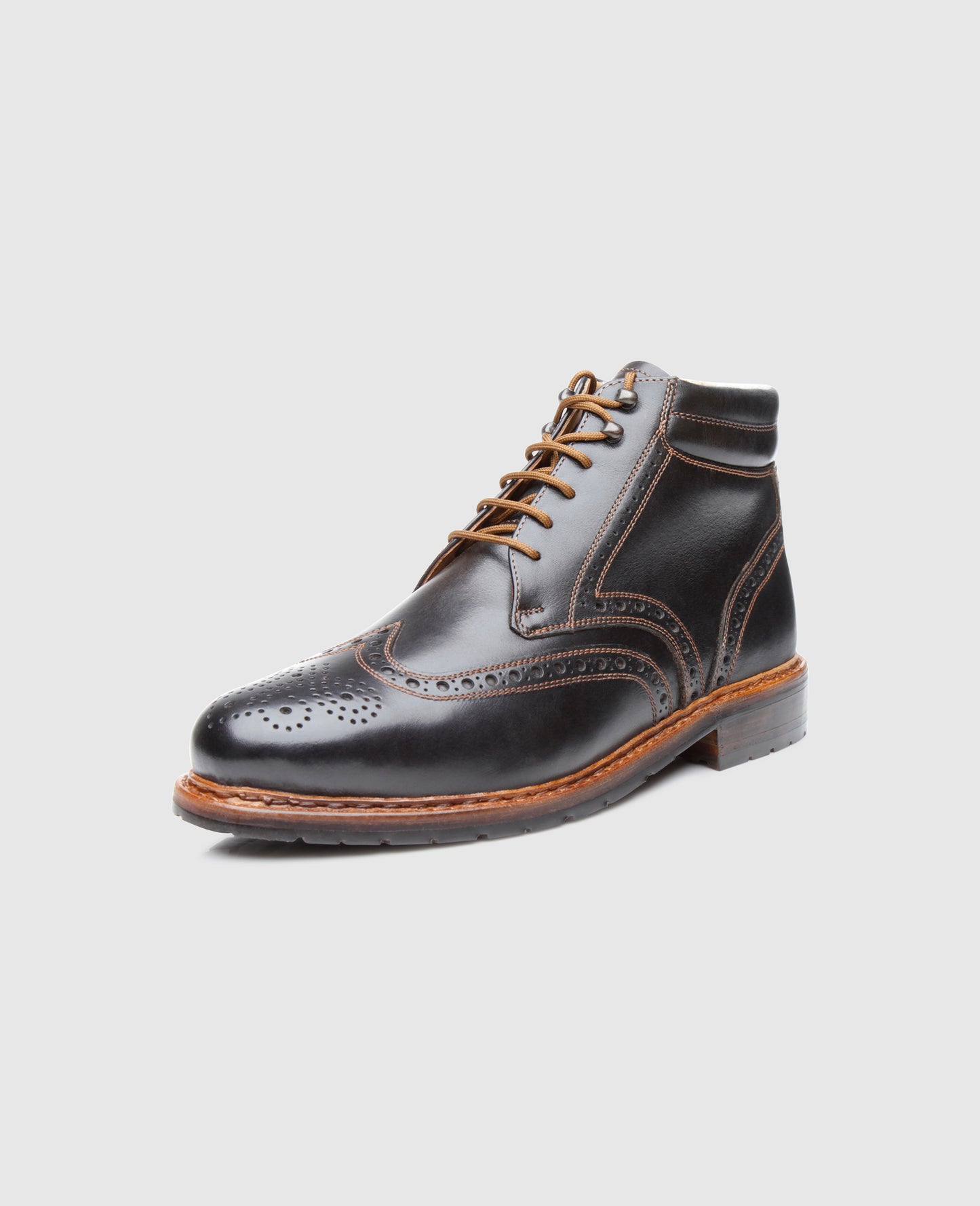 Buda Full-Brogue FC - Black