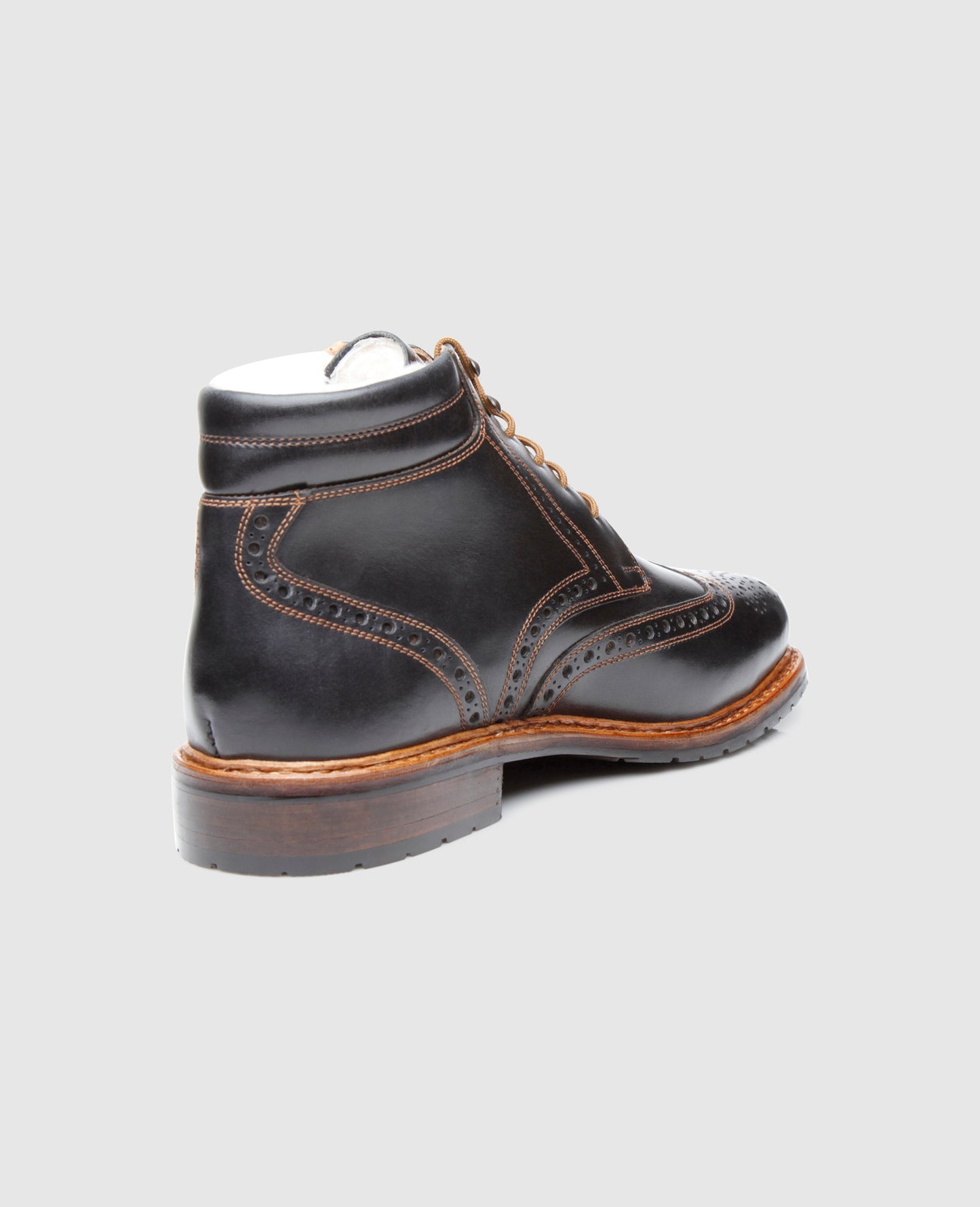Buda Full-Brogue FC - Black