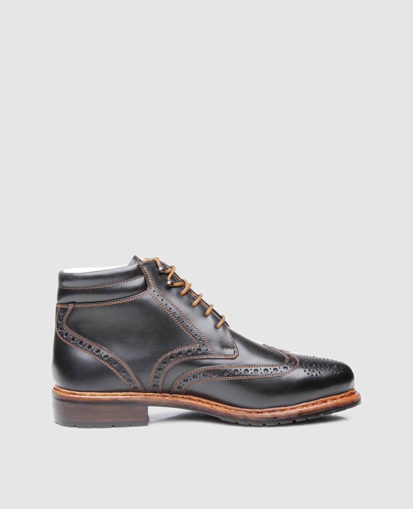 Buda Full-Brogue FC - Black
