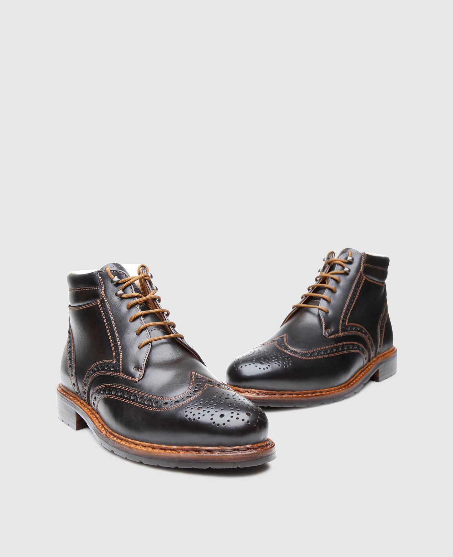 Buda Full-Brogue FC - Black