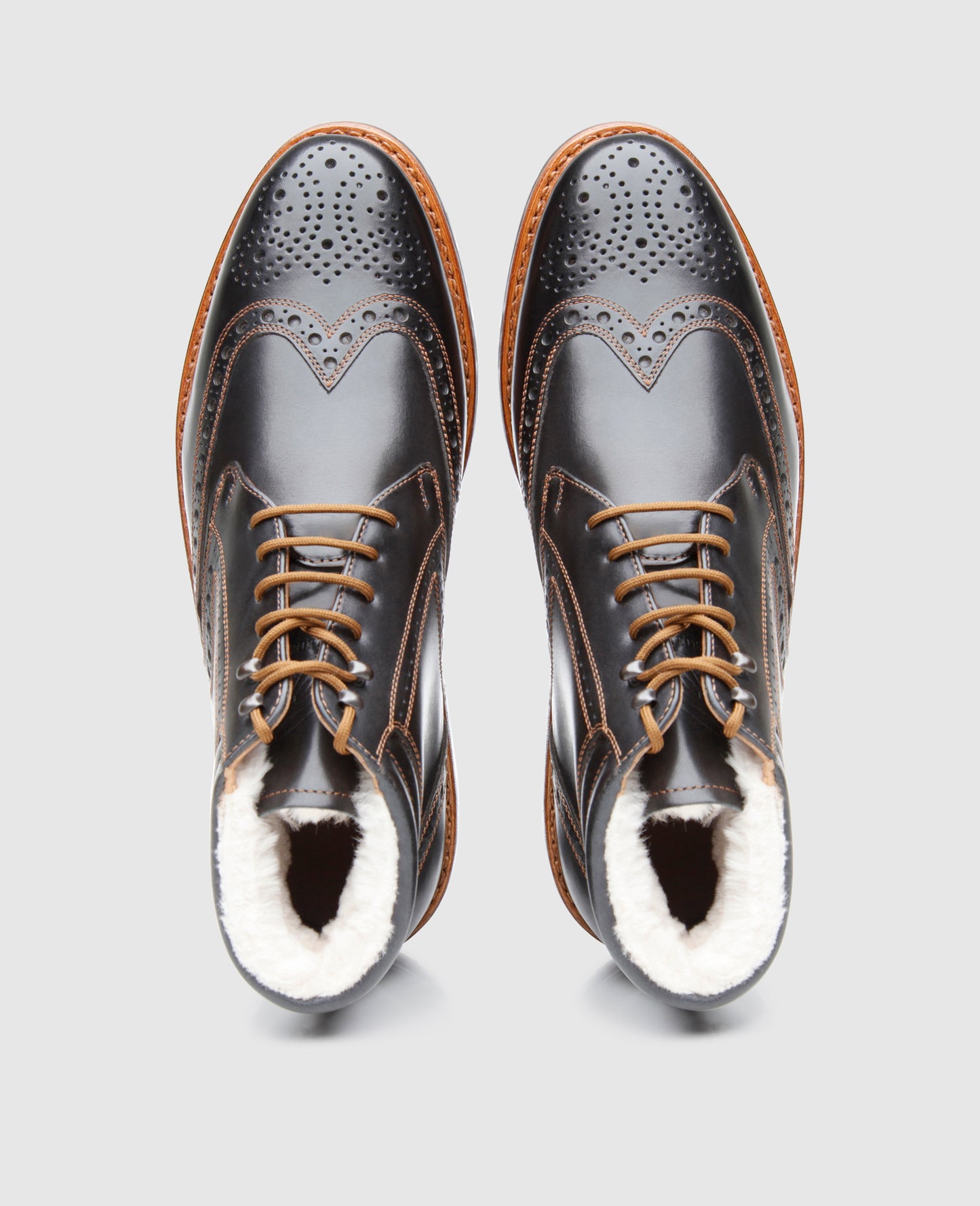Buda Full-Brogue FC - Black
