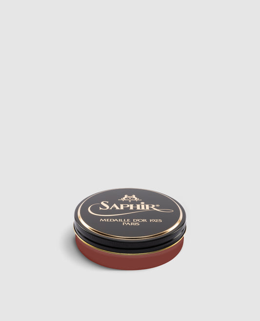 Pate de Luxe – Shoe Wax for Smooth Leather - Cognac brown